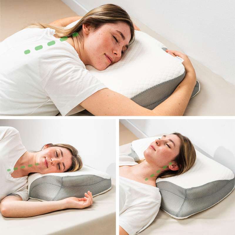 Almohada viscoelástica multiposición