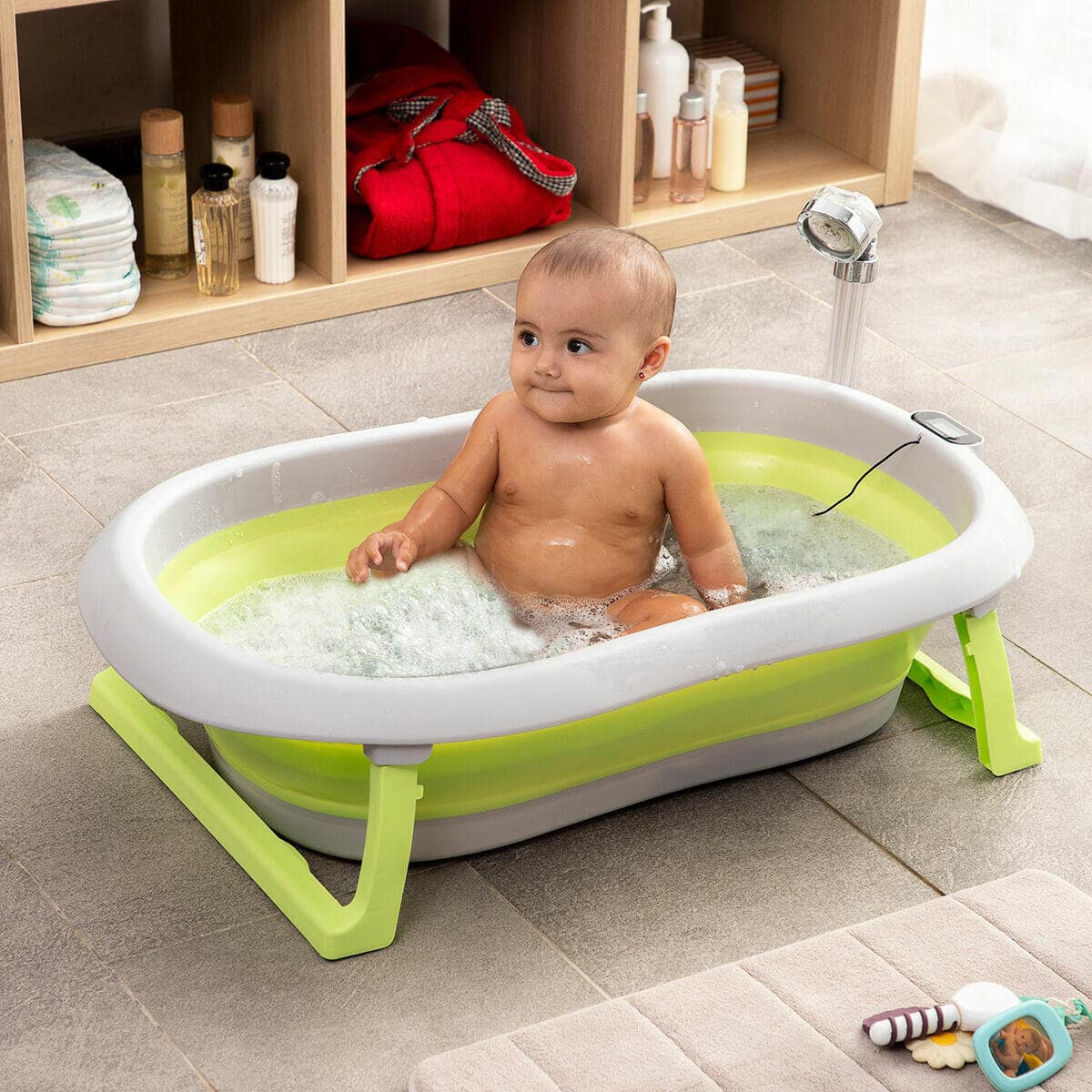 Bañera compacta para bebé
