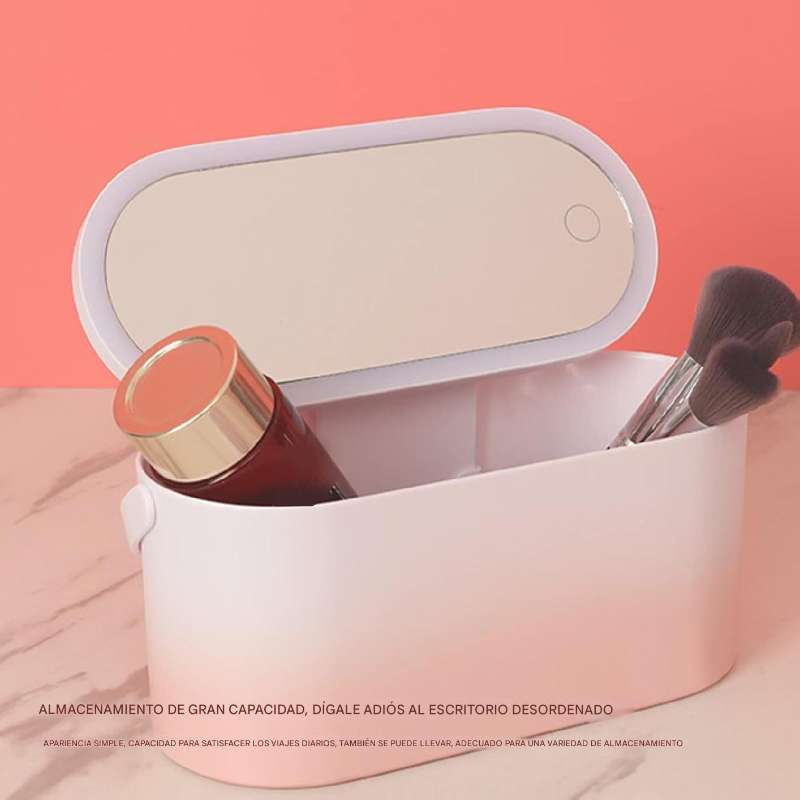 Organizador maquillaje portátil
