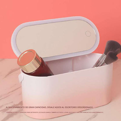 Organizador maquillaje portátil
