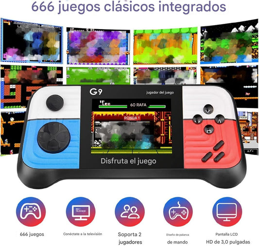 Consola retro para niños
