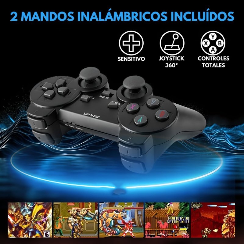 Consola Game Stick (+10.000 Juegos Incluidos) - Pequiti