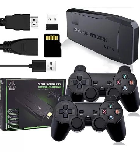 Consola Game Stick (+10.000 Juegos Incluidos) - Pequiti