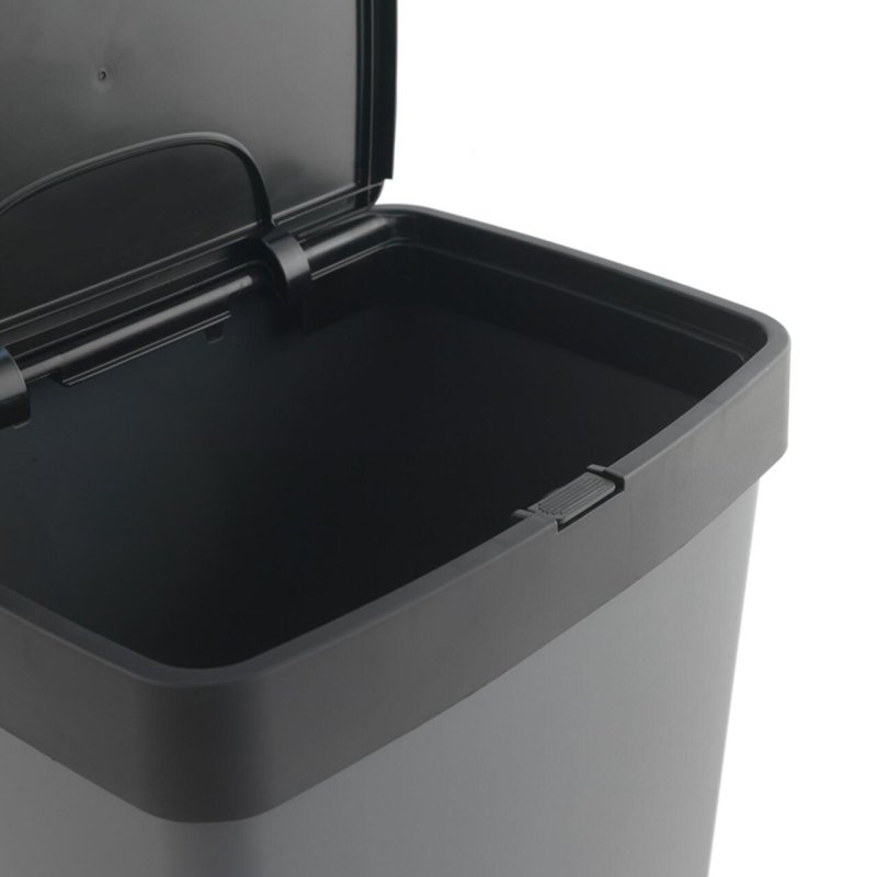 Cubo de Basura Vertical 70L con 2 Compartimentos - Gestión de Residuos Fácil y Compacta - Pequiti