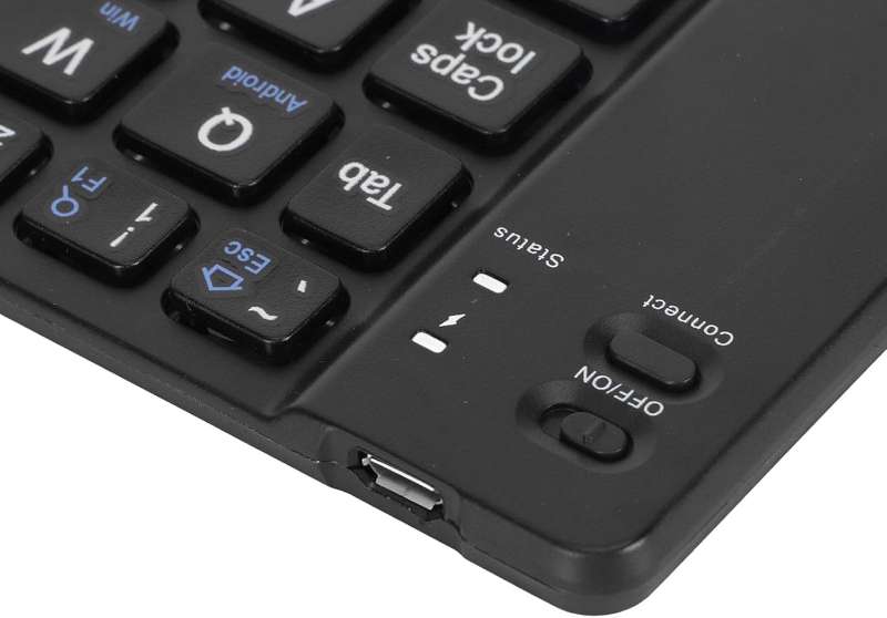 teclado con conexión rápida
